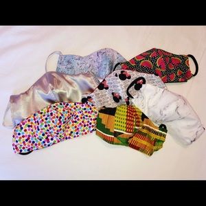hand made cloth face masks